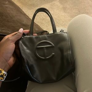 Black small Telfar bag